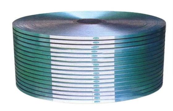 Resistenza chimica del nastro in acciaio rivestito in copolimero verde da 0,2 mm